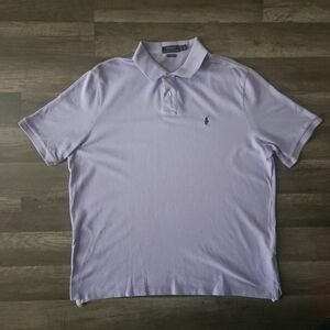 Ralph Lauren Men's Lavender Polo Shirt